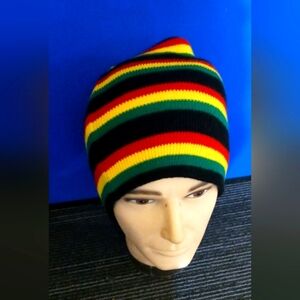 Striped Multicolor Beanie unisex